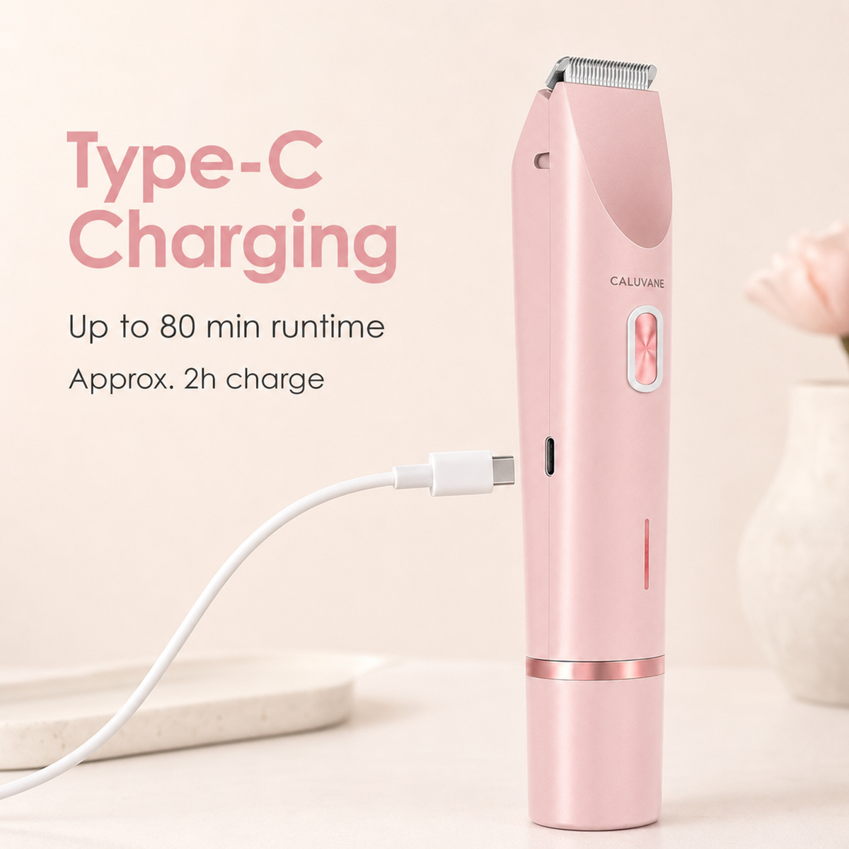 CALUVANE Silque™ 2-in-1 Women's Grooming Trimmer