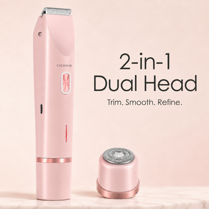CALUVANE Silque™ 2-in-1 Women's Grooming Trimmer