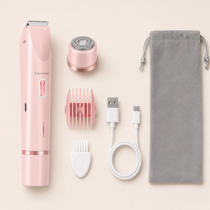 CALUVANE Silque™ 2-in-1 Women's Grooming Trimmer