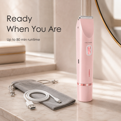 CALUVANE Silque™ 2-in-1 Women's Grooming Trimmer
